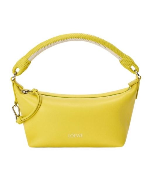Loewe Yellow Cala Shoulder Bag