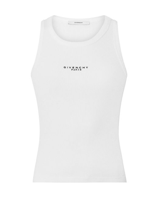 Givenchy White Tank Top
