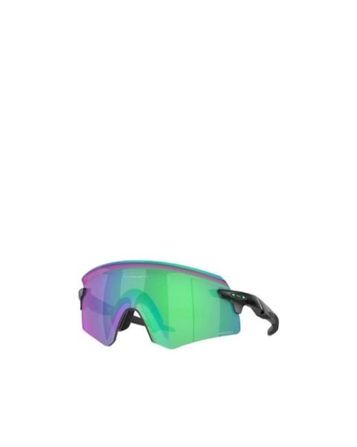 Oakley Green Encoder Oversize-Frame Sunglasses for men