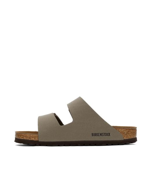Birkenstock Brown Arizona Slip-On Sandals for men
