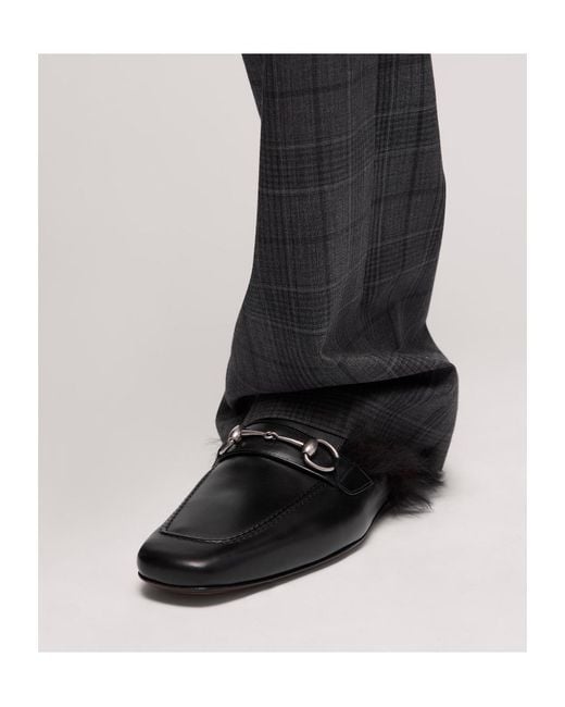 Gucci Black Casanova Horsebit Mule