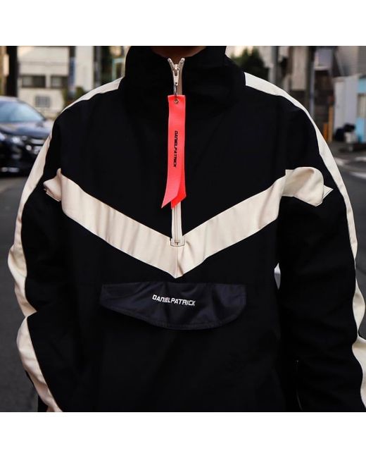 Daniel Patrick Black Striped Trimmed Casual Jacket for men
