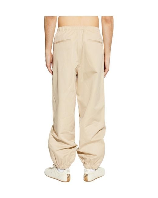 Jil Sander Natural Elastic Cuff Pants for men