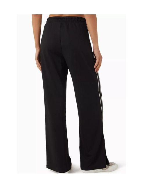 MICHAEL Michael Kors Black Color-Block Trim Sweatpants
