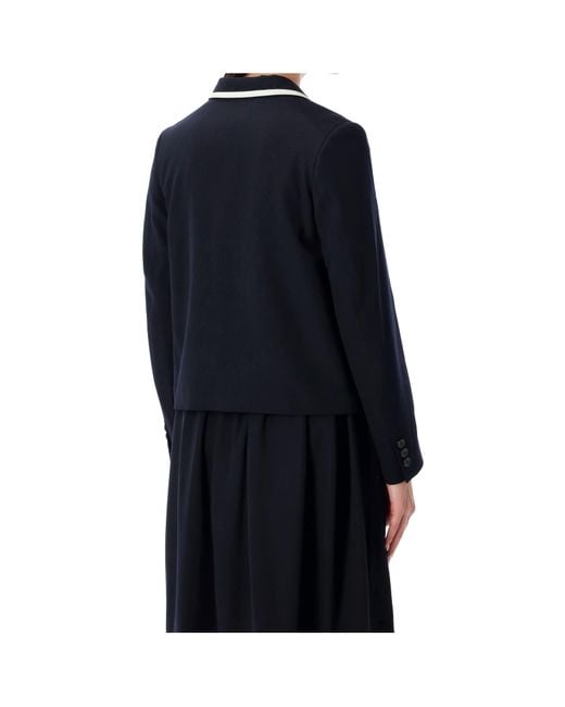 Comme des Garçons Black Comme Des Garçons Girl Single-Breasted Tailored Blazer