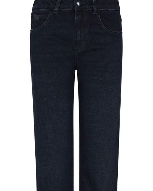 Emporio Armani Blue Five-Pocket Jeans
