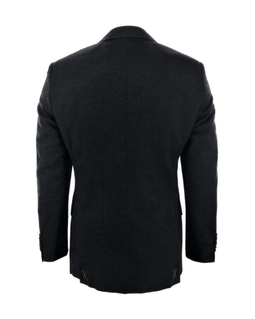 Boss Black Lapel Suit Coat for men