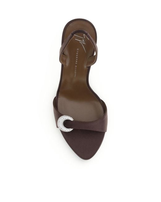 Giuseppe Zanotti Brown Harissa Heeled Sandals