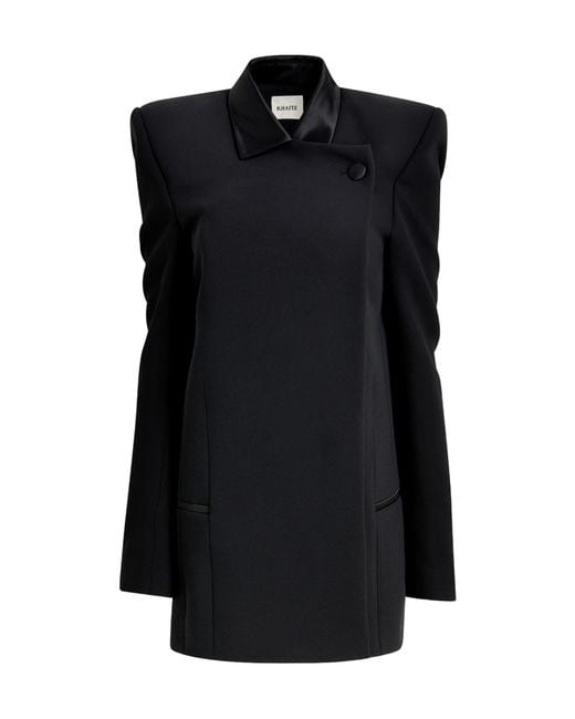 Khaite Black Armair Jacket