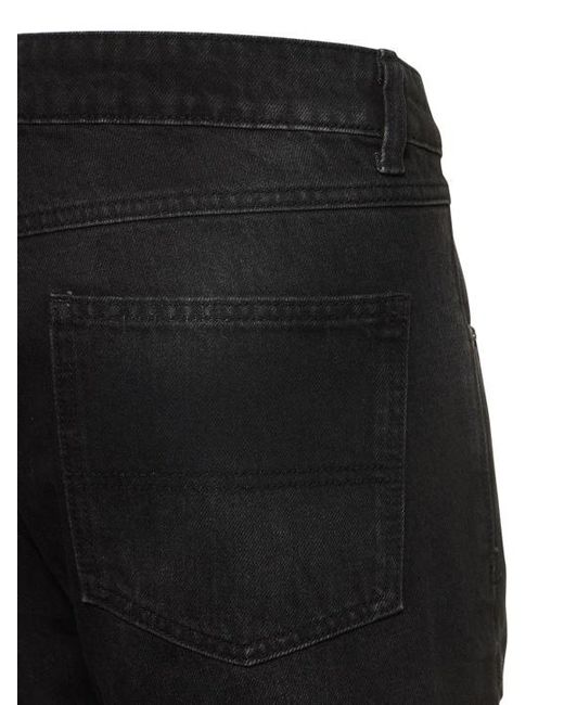 Jaded London Black Straight Jeans for men