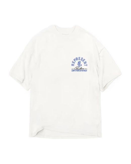 Represent White Competition Department T-Shirt for men