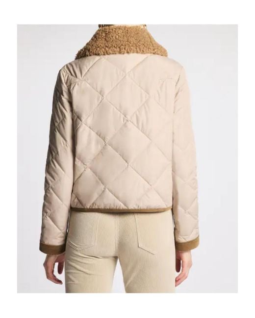 Fay Natural Diamond-Quilted 3 Ganci