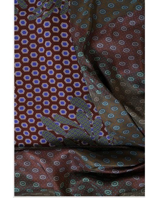 Dries Van Noten Multicolor Patterned Skirt