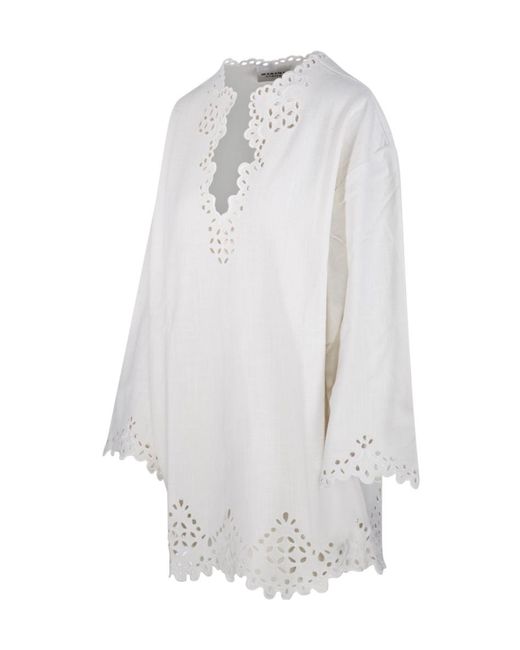 Isabel Marant White Isabel Marant Étoile Sherazade Blouse
