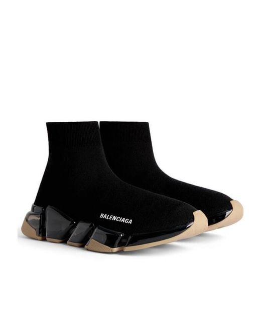 Balenciaga Black Speed 2.0 Sneakers for men