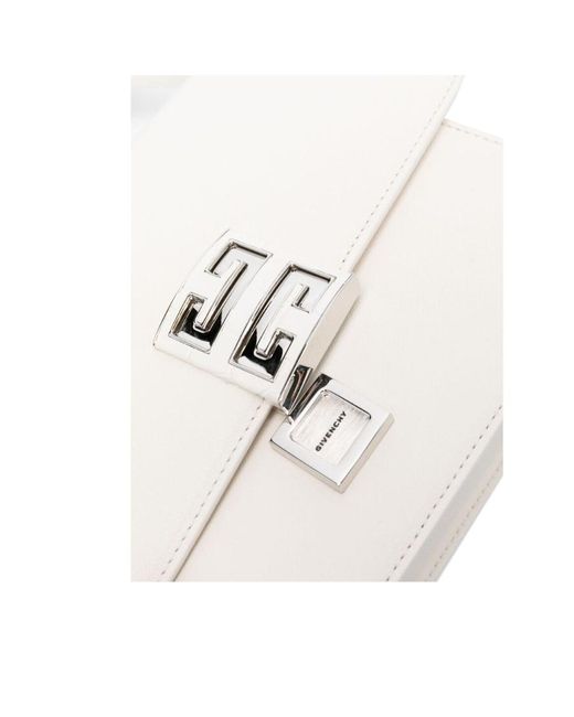 Givenchy White 4G Small Crossbody Bag