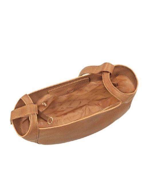 Longchamp Brown Le Foulonne L Hobo Bag