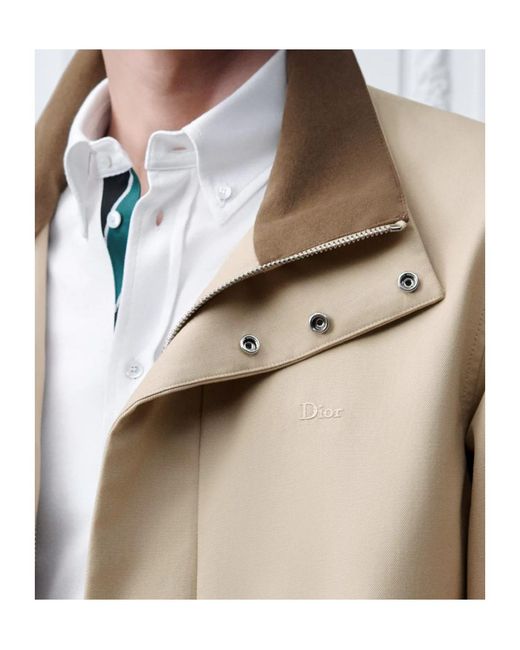 Dior Natural Long-Sleeved Casual Jacket for men