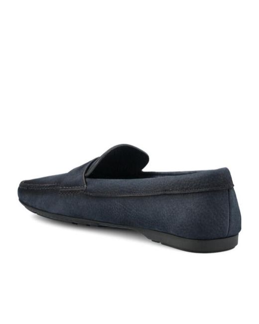 Church's Blue Round-Toe Slip-On Loafers for men