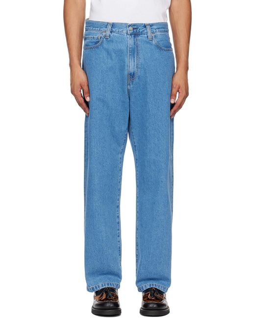 Carhartt Blue Landon Tapered Jeans for men