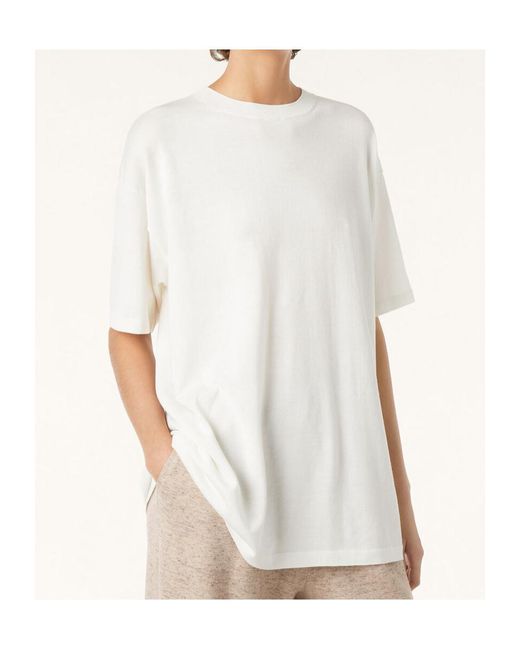 Loro Piana White Angera Crewneck