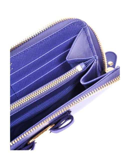 Ferragamo Purple Bow Details Logo Wallet