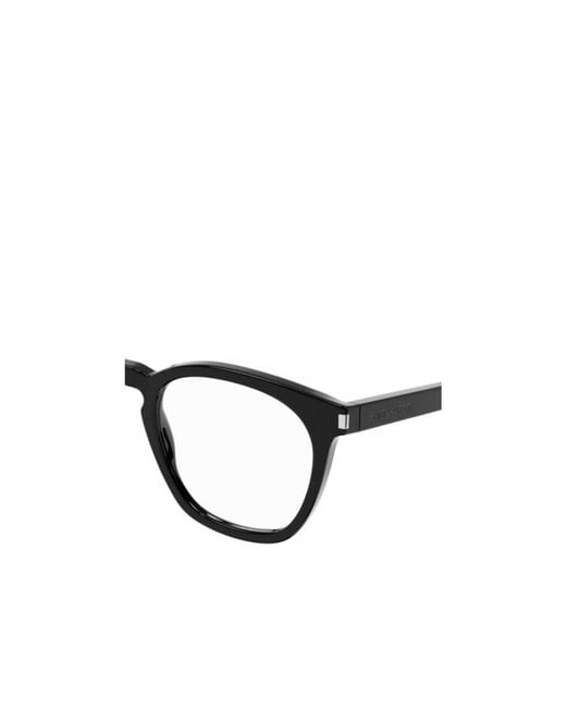 Saint Laurent White Eyewear Square Frame Glasses for men