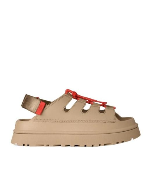 Ugg Brown Golden Glow Toggle Sandals