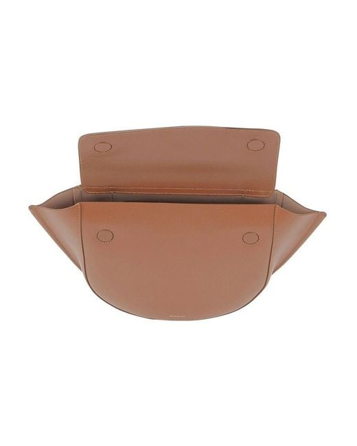 Wandler Brown Medium Hortensia Handbag