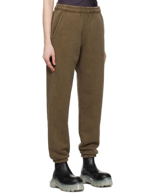 Entire studios Brown Tapered Leg Joggers
