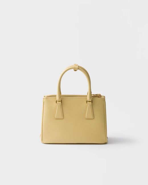 Prada Metallic Galleria Small Saffiano Leather Bag