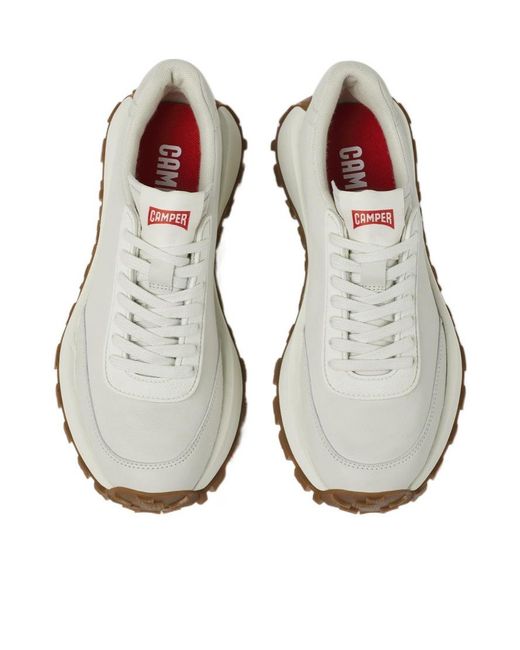 Camper White Drift Trail Low-Top Sneakers