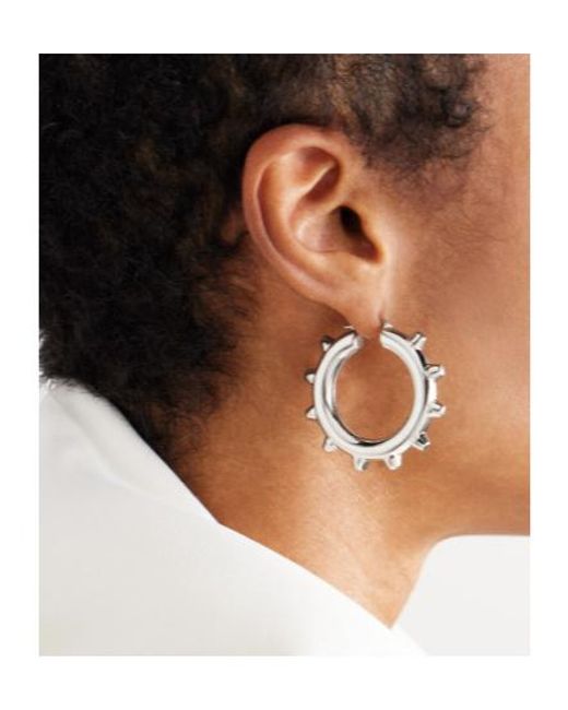 Jil Sander White 731 Earrings