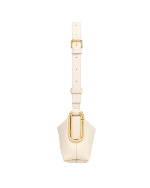 Marc Jacobs White Scene Medium Shoulder Bag