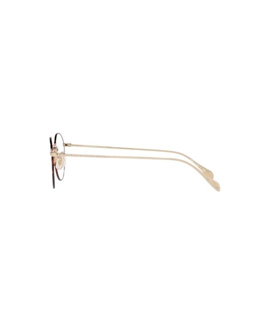 Oliver Peoples White Logo Flat Mirror for men