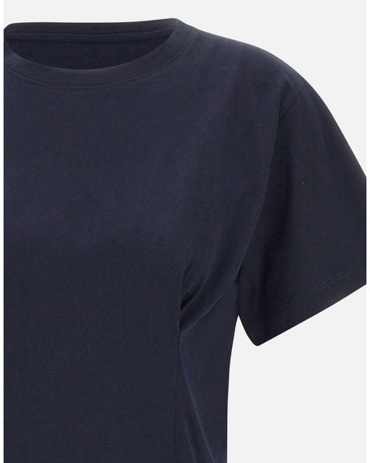 Kaos Blue Icona Darted T-Shirt
