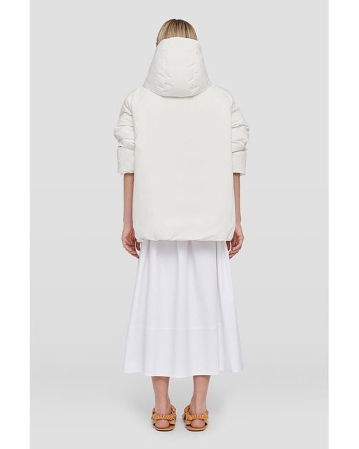 Jil Sander White Down Jacket