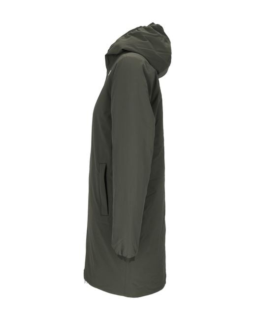 K-Way Gray Jacob St Warm Reversible Jacket for men