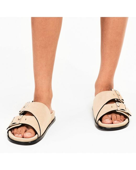 Alohas White Alba Flat Sandals