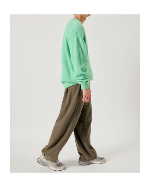 American Vintage Green Long-Sleeved Sweater for men