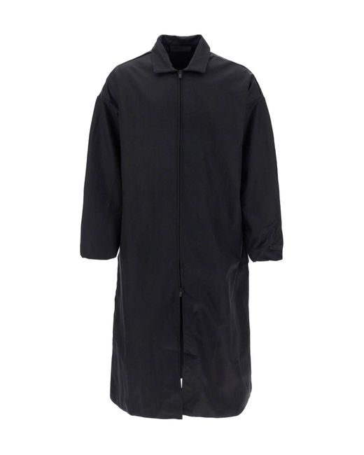Fear Of God Logo-Lettering Trench Coat in Black for Men | Lyst