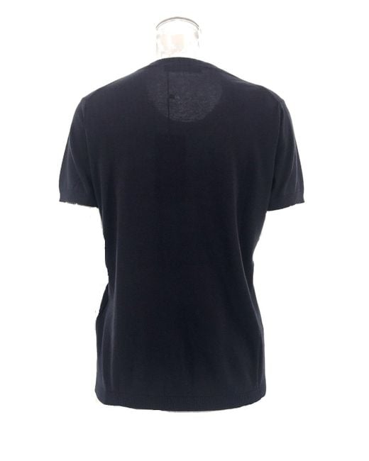 Weekend by Maxmara Blue Short-Sleeved Sweater