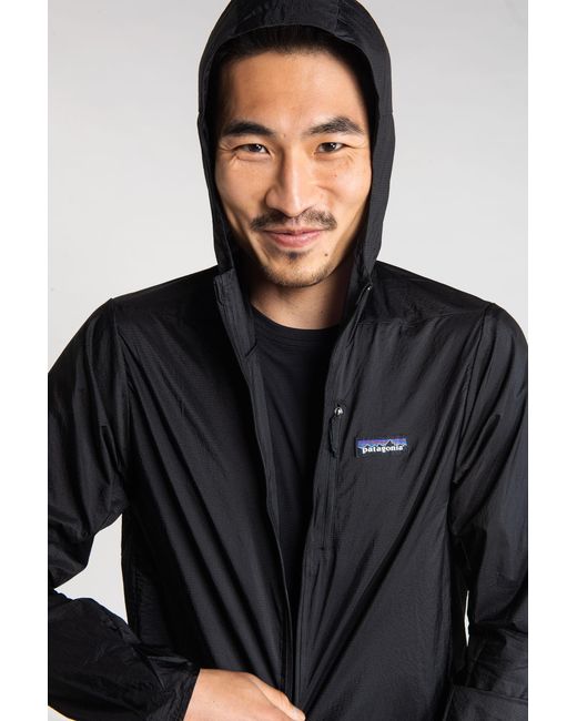 Patagonia Black Long-Sleeve Lightweight Jacket for men