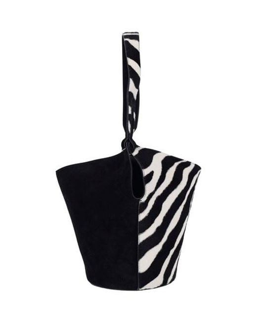 Khaite Blue Lotus Mini Tote Bag