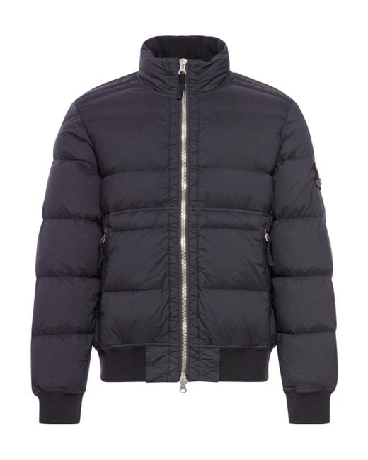 Stone Island Blue Coats for men
