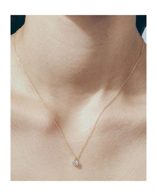Sophie Bille Brahe Metallic Lily Diamond Necklace