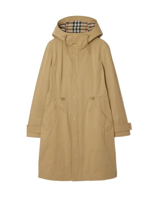 Burberry Natural Hooded Parka