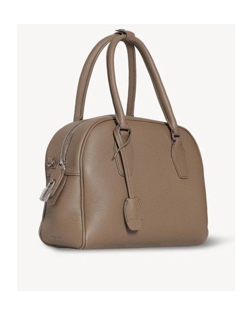 The Row Natural India 10.00 Leather Tote Bag