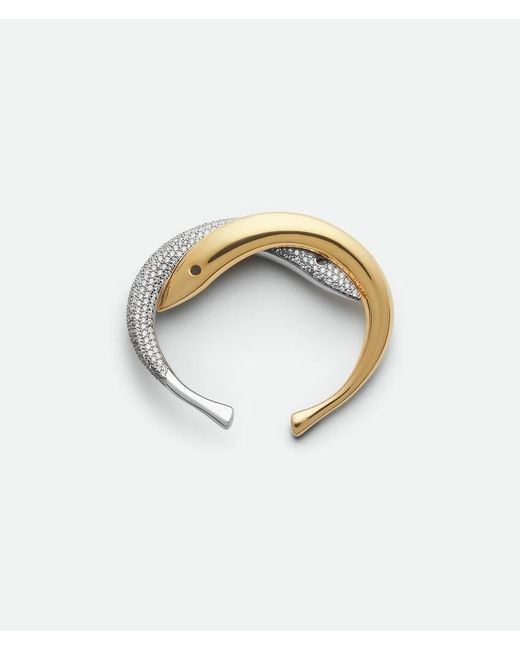 Bottega Veneta White Sardine Bracelet