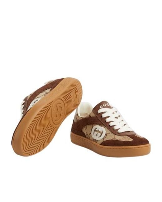 Gucci Brown Children's G74 Sneaker